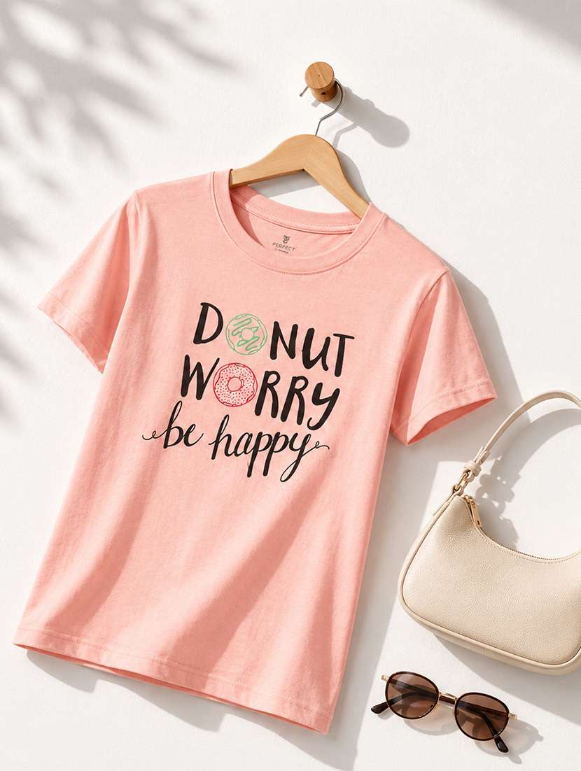 women printed short sleeves regular fit t-shirt - 22567508 -  Standard Image - 4