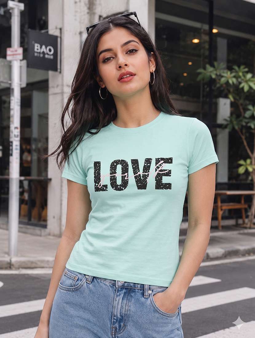 women printed short sleeves regular fit t-shirt - 22567511 -  Standard Image - 1