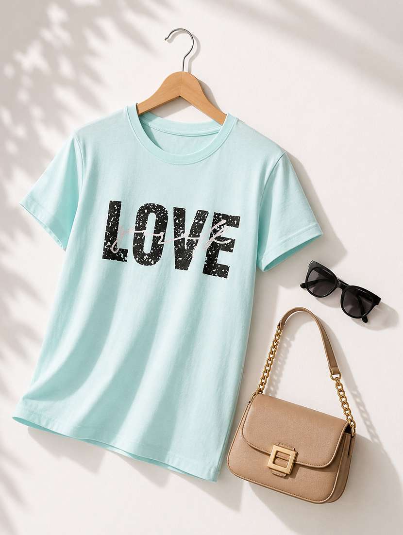 women printed short sleeves regular fit t-shirt - 22567511 -  Standard Image - 4