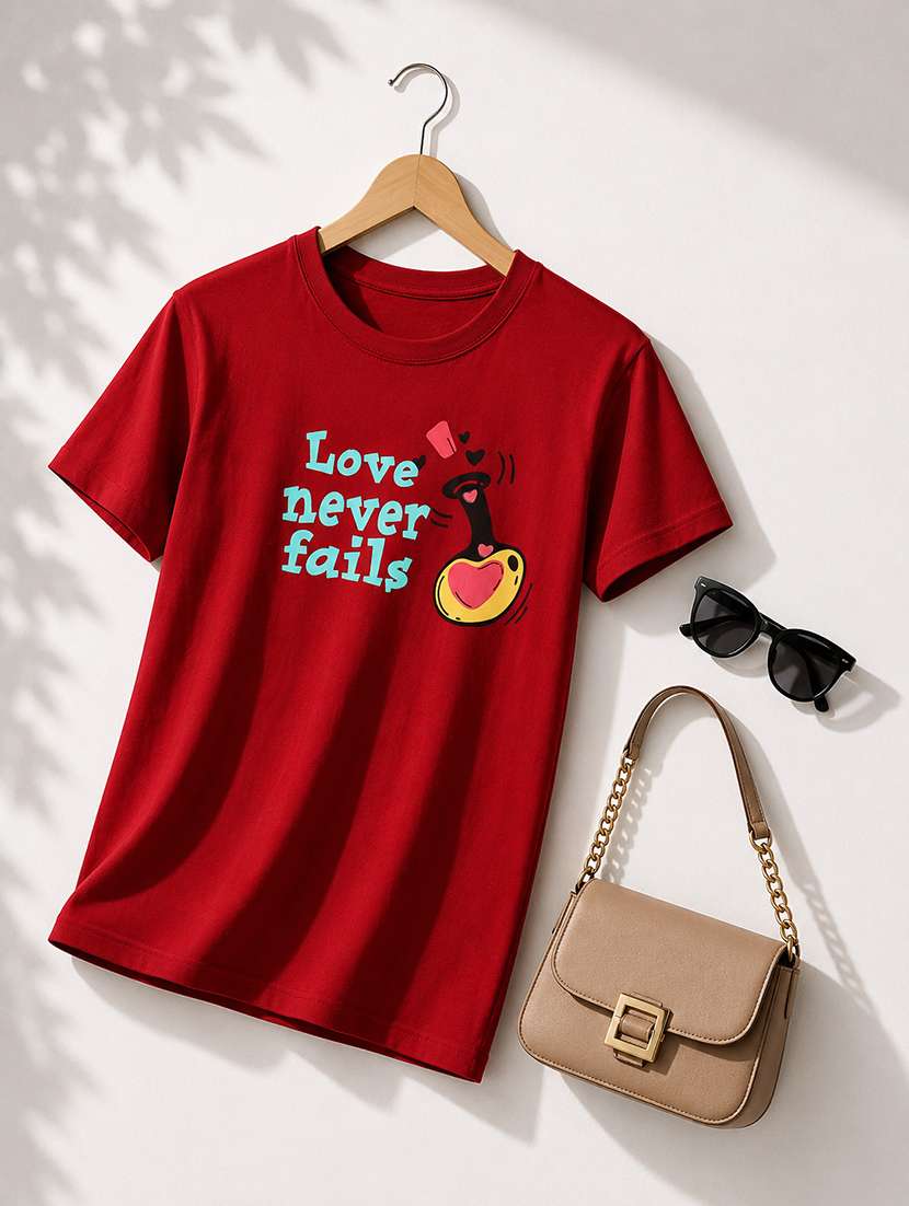 women printed short sleeves regular fit t-shirt - 22567516 -  Standard Image - 4