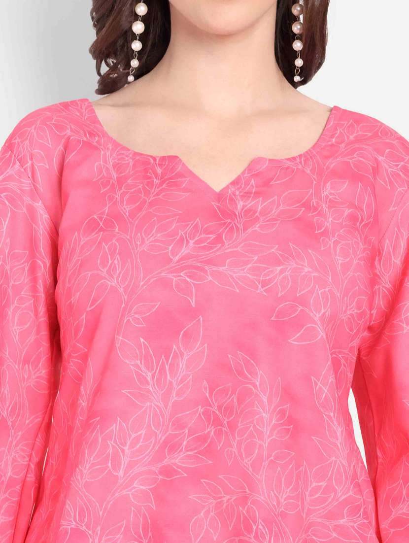 Women Printed Three Quarter Sleeves Ethnic Co-ord Set - 22567536 -  Standard Image - 1