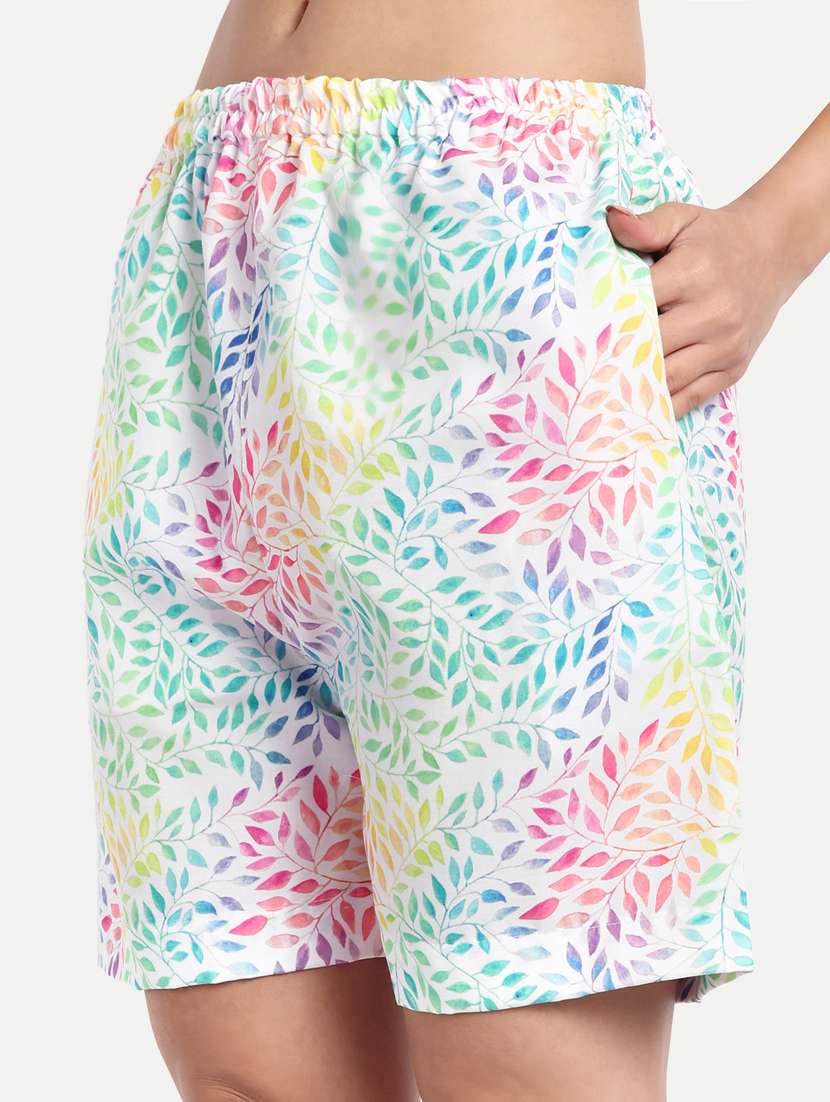 women printed short sleeves shirt and shorts set - 22567572 -  Standard Image - 6