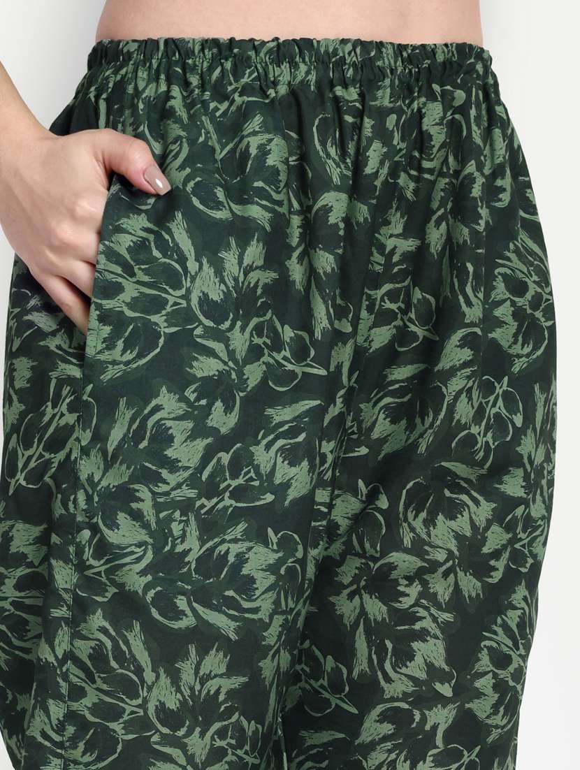 women printed three quarter sleeves ethnic co-ord set - 22567577 -  Standard Image - 6