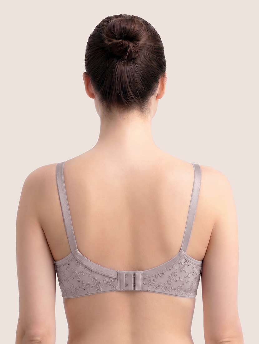 women pack of 2 embroidered full coverage regular bra - 22567622 -  Standard Image - 4