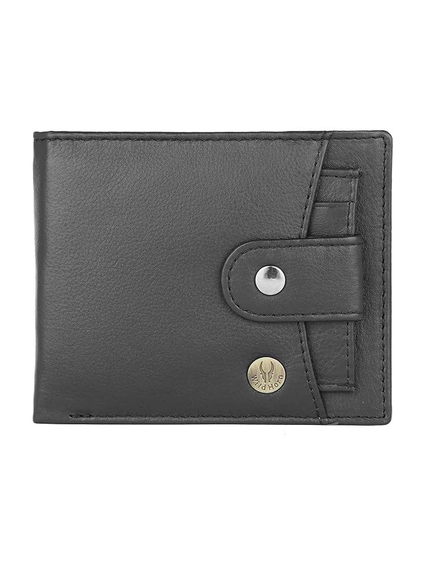 men solid bi-fold wallet - 22567706 -  Standard Image - 1
