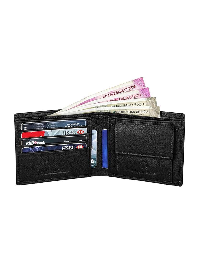 men solid bi-fold wallet - 22567712 -  Standard Image - 4