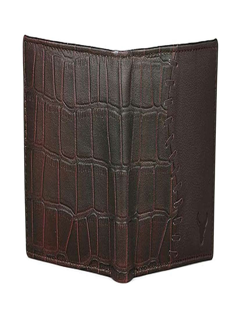 genuine leather bi-fold wallet with card slots - 22567735 -  Standard Image - 1