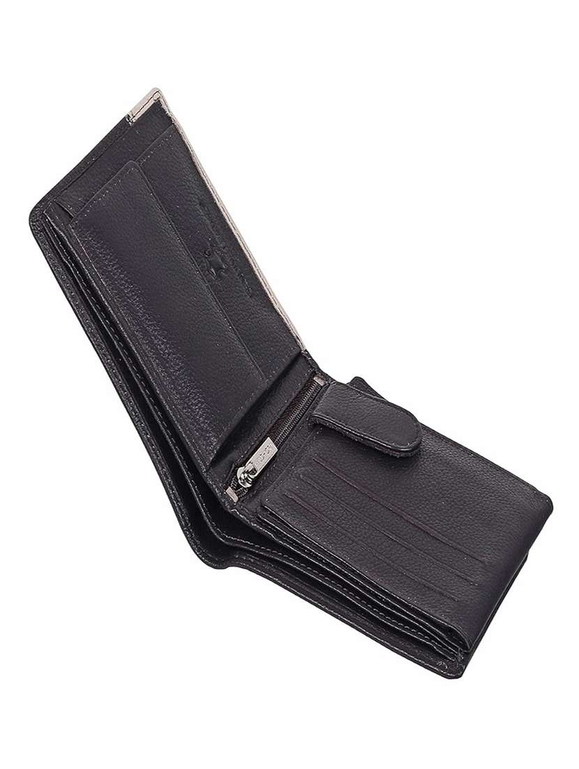 bi-fold leather wallet with coin pocket - 22567736 -  Standard Image - 4