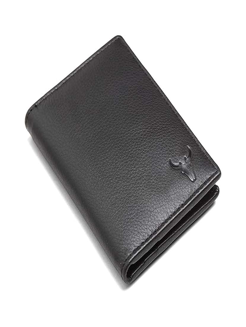 genuine leather bi-fold wallet with card slots - 22567750 -  Standard Image - 1