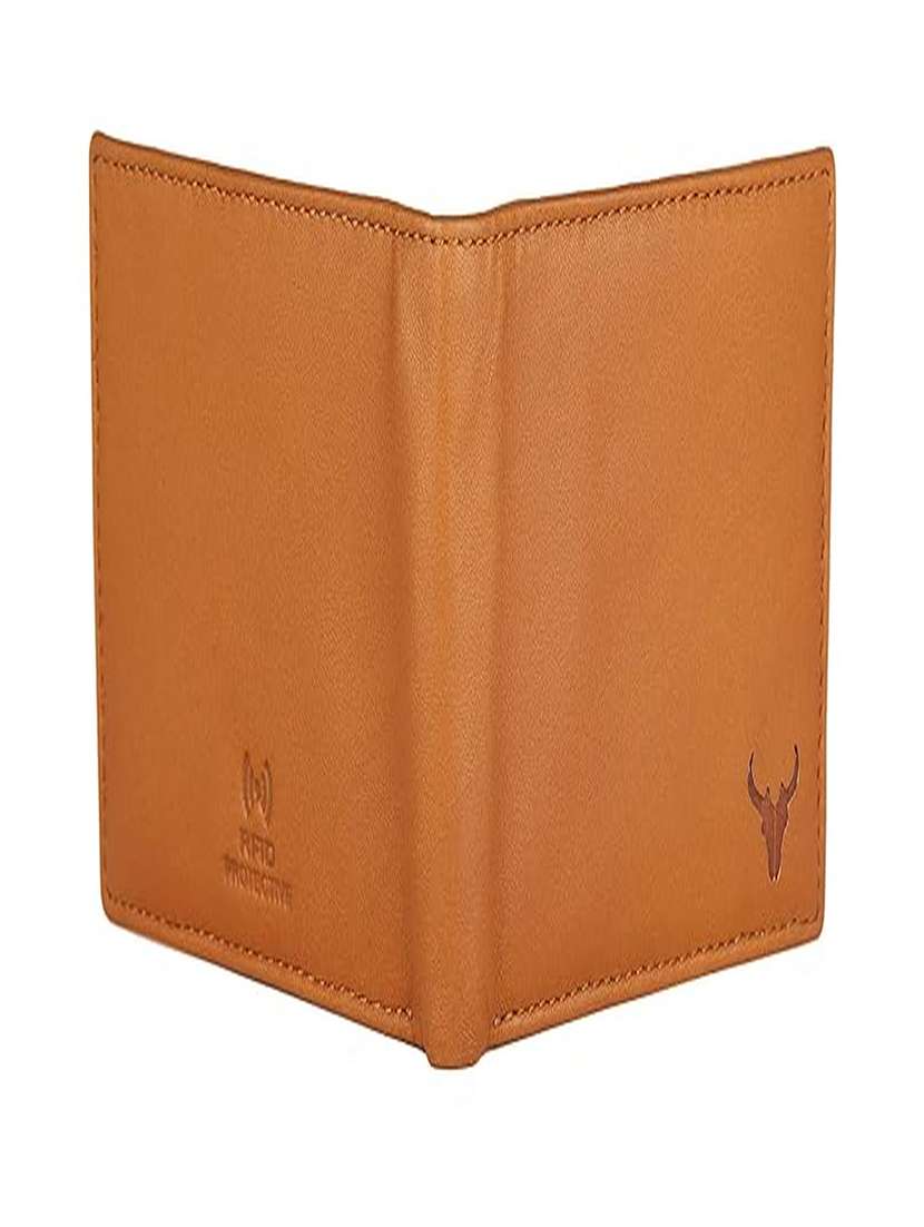 genuine leather bi-fold wallet with multiple card slots - 22567755 -  Standard Image - 1