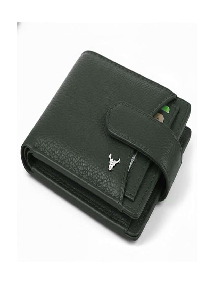 genuine leather bi-fold wallet with card slots - 22567765 -  Standard Image - 1