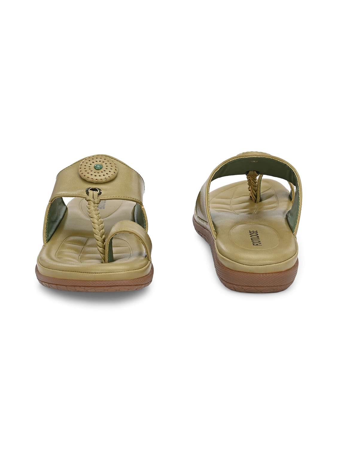 women green toe separator kolhapuri - 22567807 -  Standard Image - 4