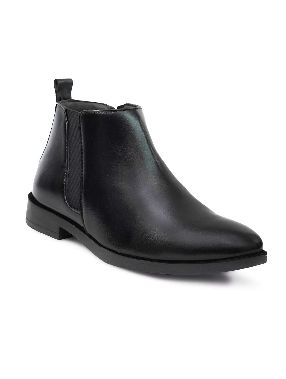 men solid slip on chelsea boot