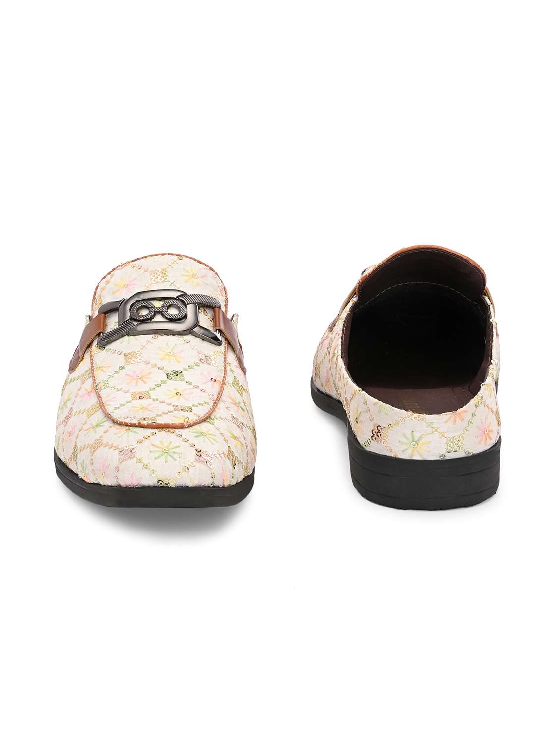 men white slip on mule - 22567817 -  Standard Image - 4