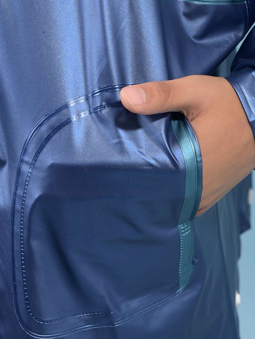 unisex solid long sleeves rain suit - 22567825 -  Standard Image - 1