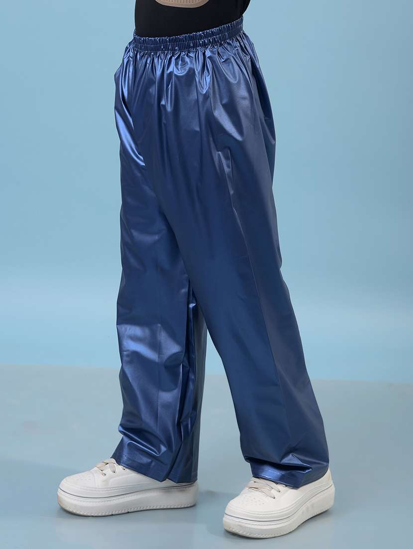 unisex solid long sleeves rain suit - 22567825 -  Standard Image - 4