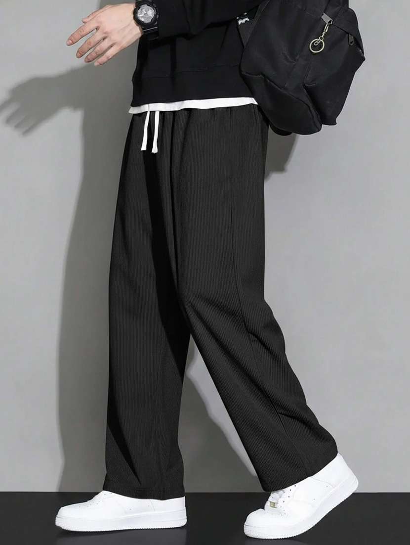 men self design mid rise relaxed fit track pant - 22568006 -  Standard Image - 1