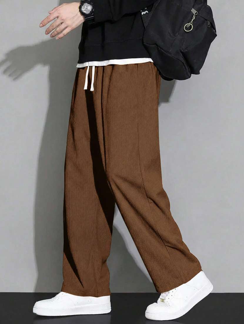 men self design mid rise relaxed fit track pant - 22568007 -  Standard Image - 1