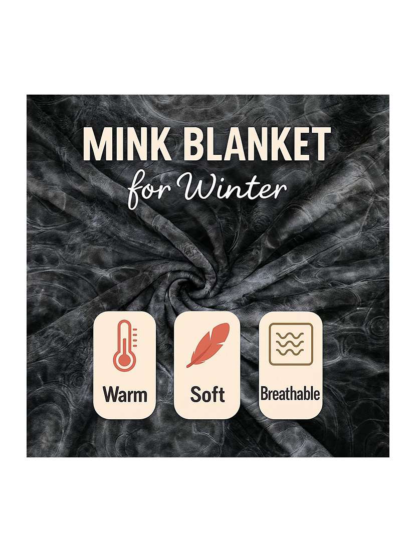 multi coloured printed winter blanket - 22568015 -  Standard Image - 4