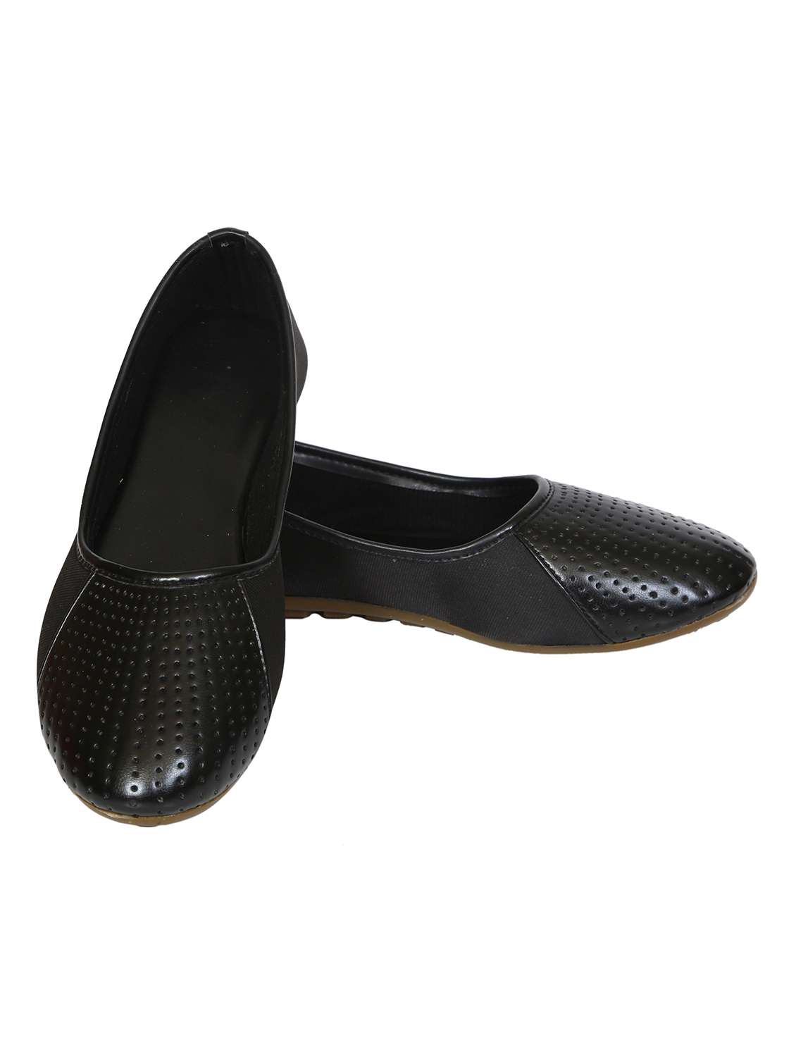women textured slip on ballerina - 22568203 -  Standard Image - 1