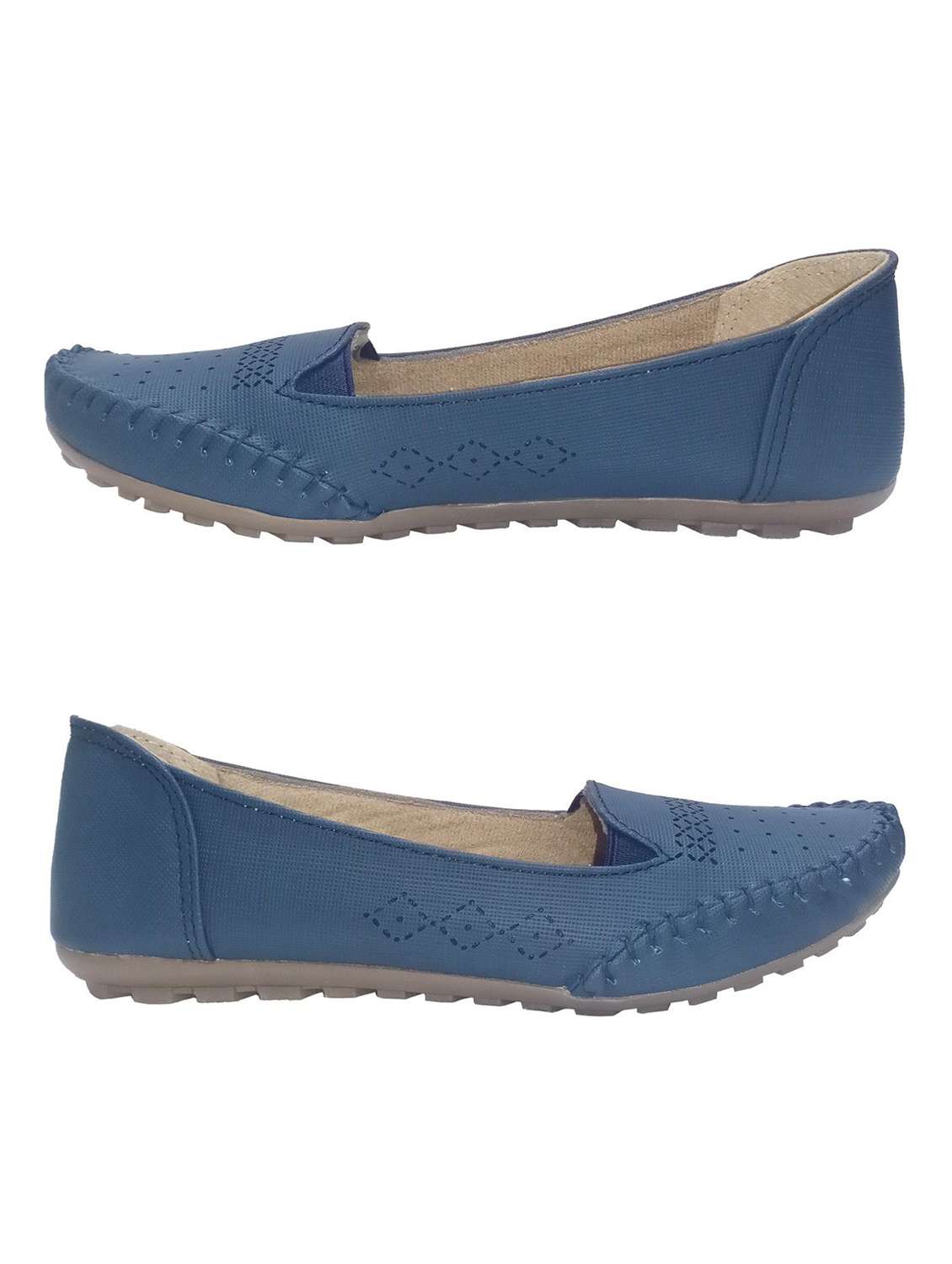 Women Cutwork Slip On Loafer - 22568229 -  Standard Image - 1