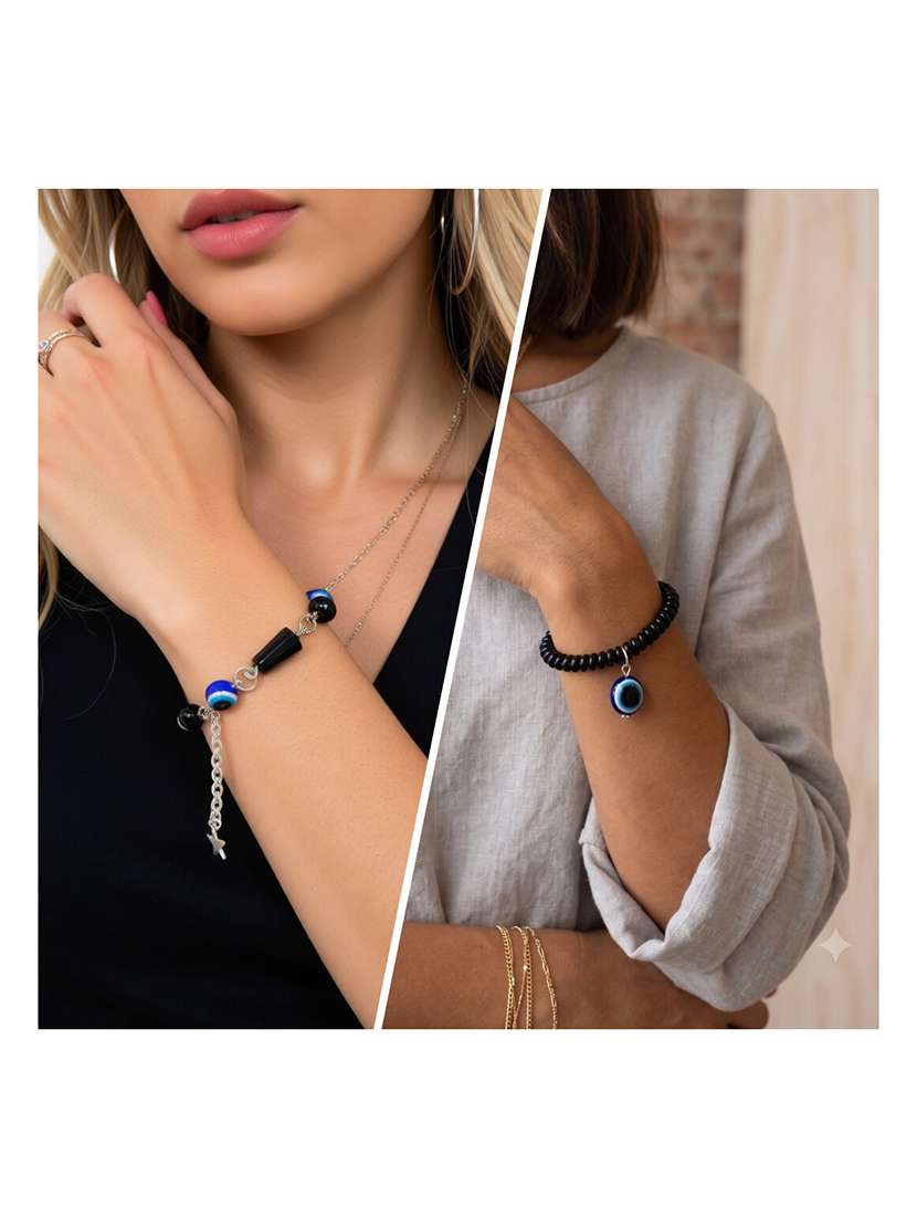 evil eye bracelet combo - 22569130 -  Standard Image - 1