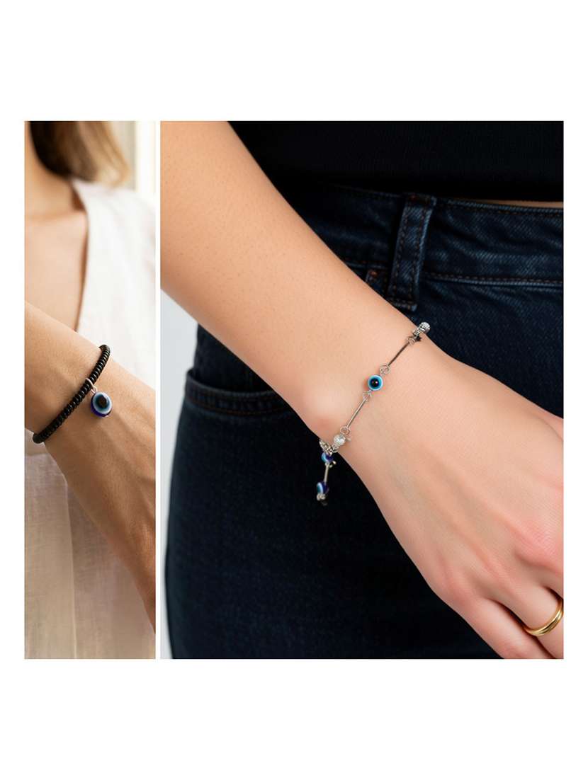 evil eye bracelet combo - 22569136 -  Standard Image - 1