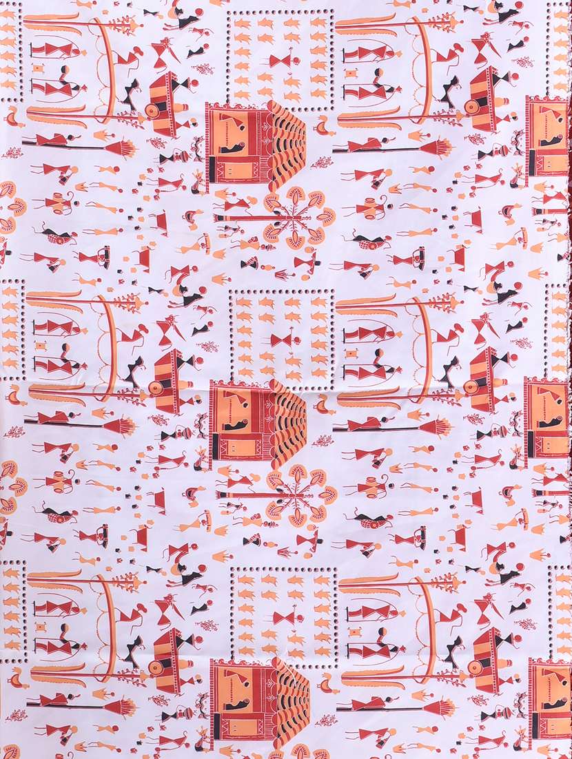 women printed casual wear saree - 22569523 -  Standard Image - 1