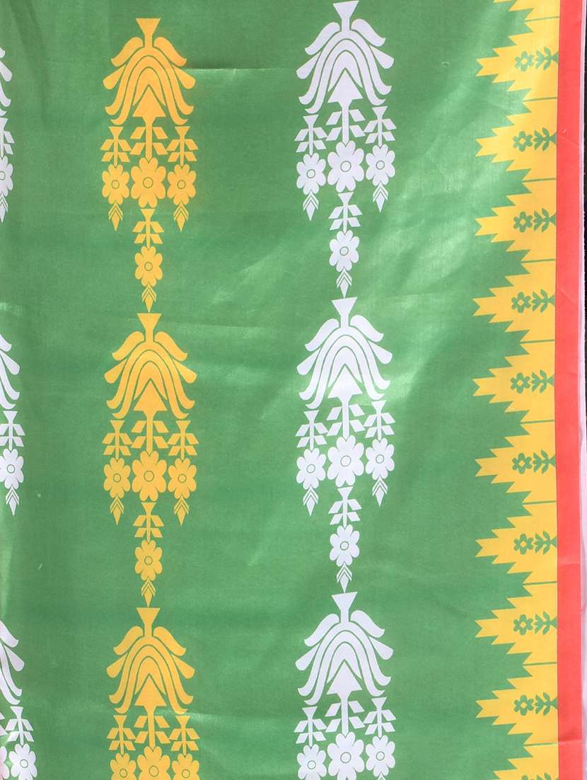women printed casual wear saree with blouse - 22569526 -  Standard Image - 1