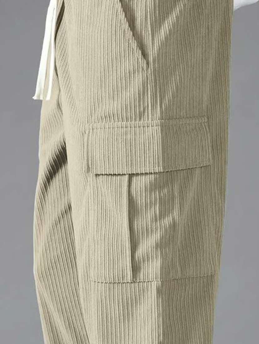men textured mid rise relaxed fit cargo pant - 22570579 -  Standard Image - 1