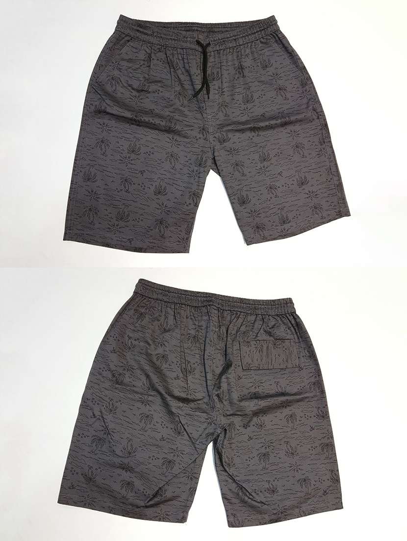 men printed mid rise regular fit shorts - 22570784 -  Standard Image - 4