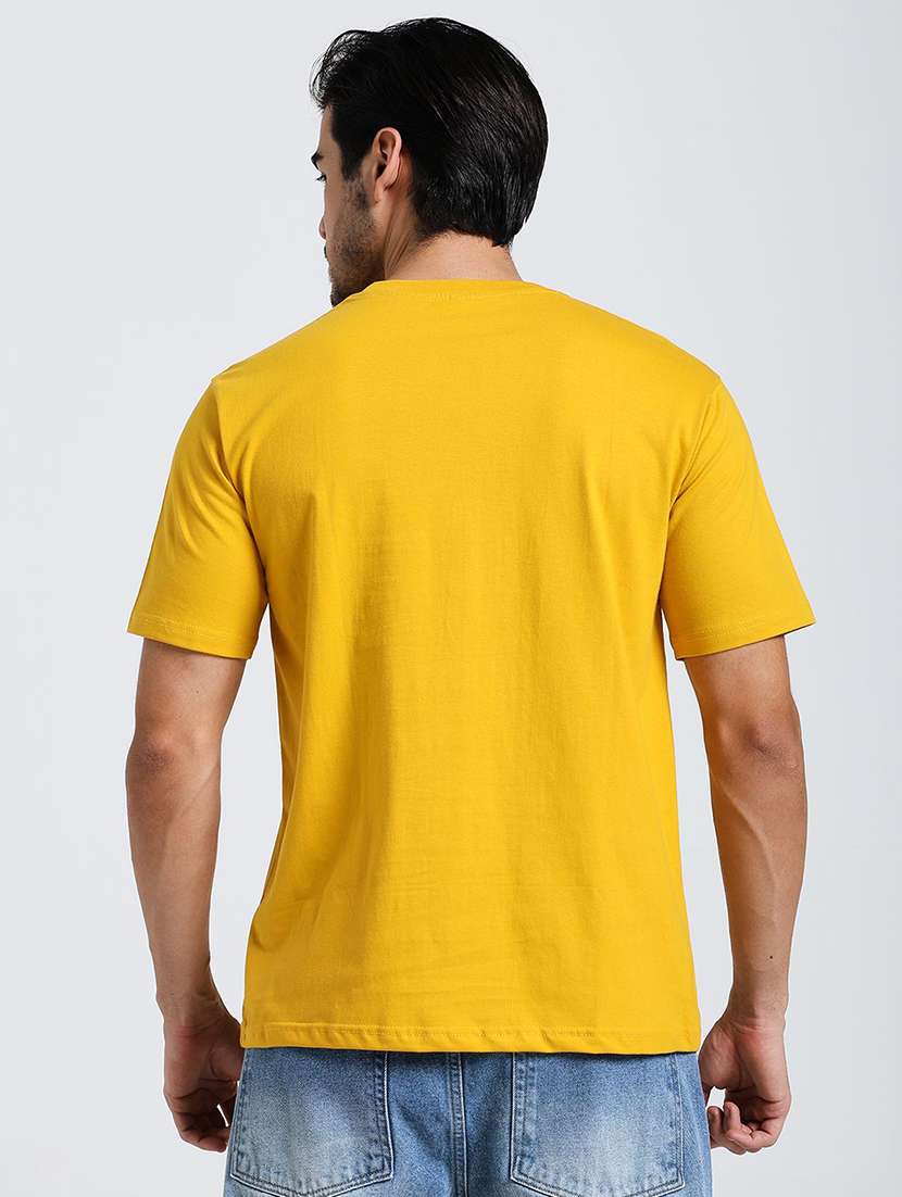 men solid short sleeves regular fit t-shirt - 22571010 -  Standard Image - 4
