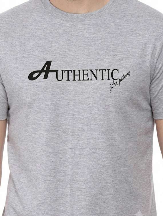 men printed round neck regular fit t-shirt - 22572095 -  Standard Image - 1