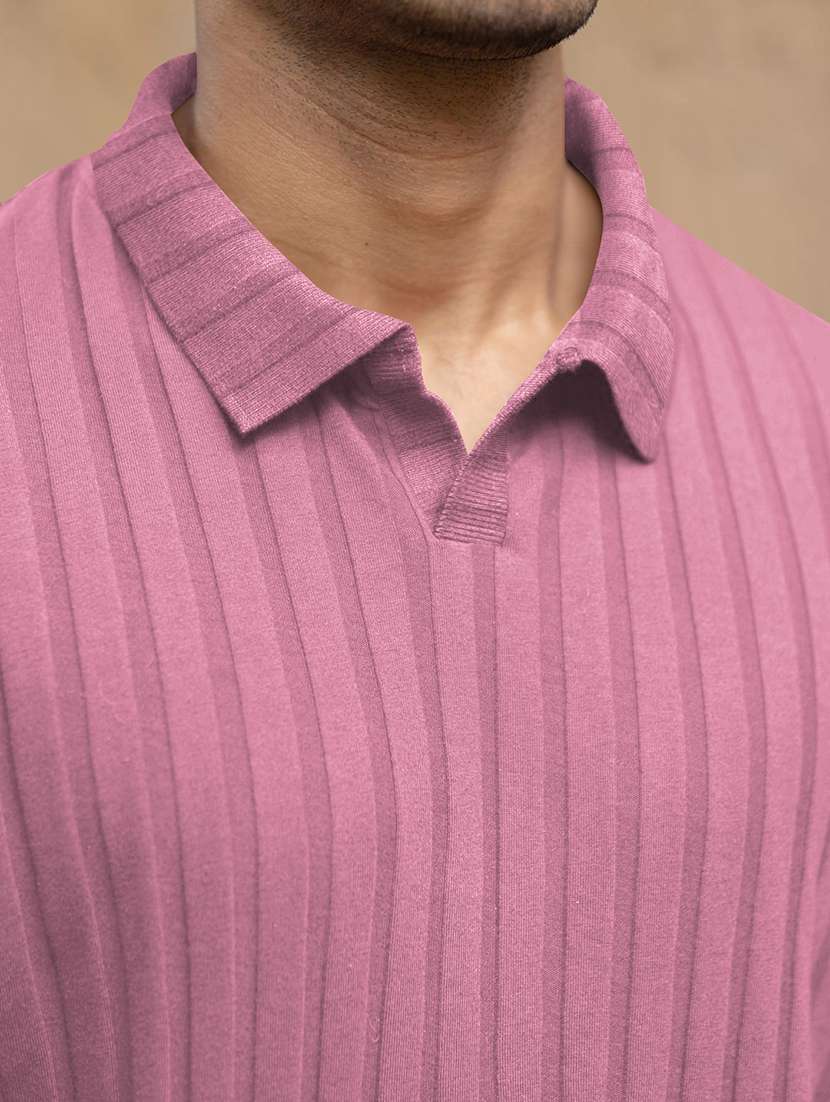 men textured short sleeves polo t-shirt - 22572166 -  Standard Image - 1