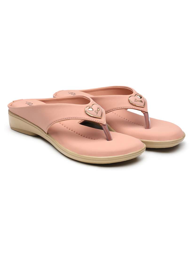 women solid toe separator sandal - 22572226 -  Standard Image - 1