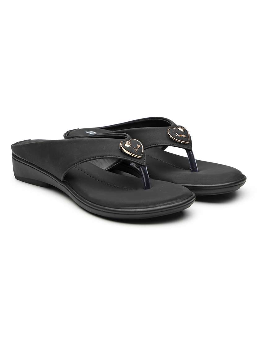 women solid toe separator sandal - 22572227 -  Standard Image - 1