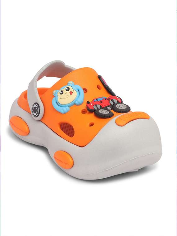 kids colourblocked back strap clogs - 22572559 -  Standard Image - 1