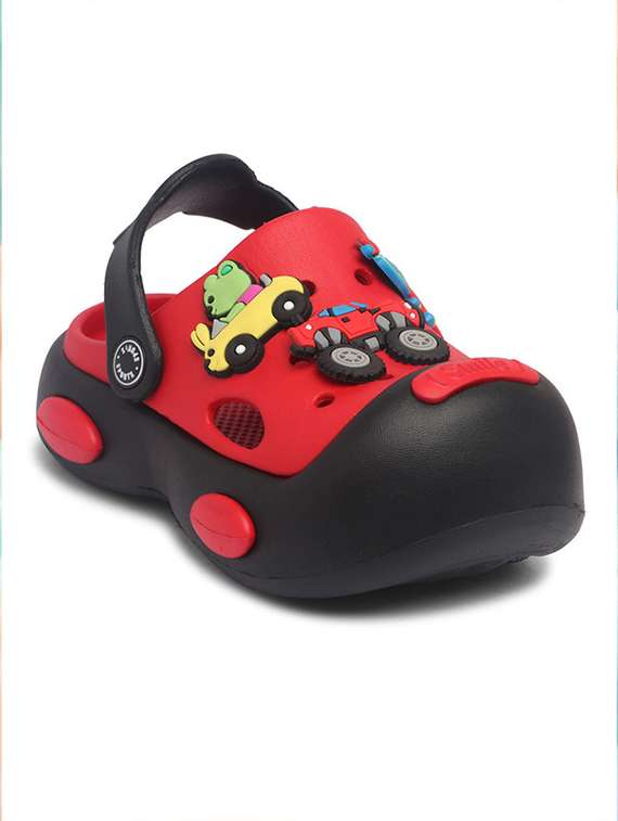 kids colourblocked back strap clogs - 22572560 -  Standard Image - 1