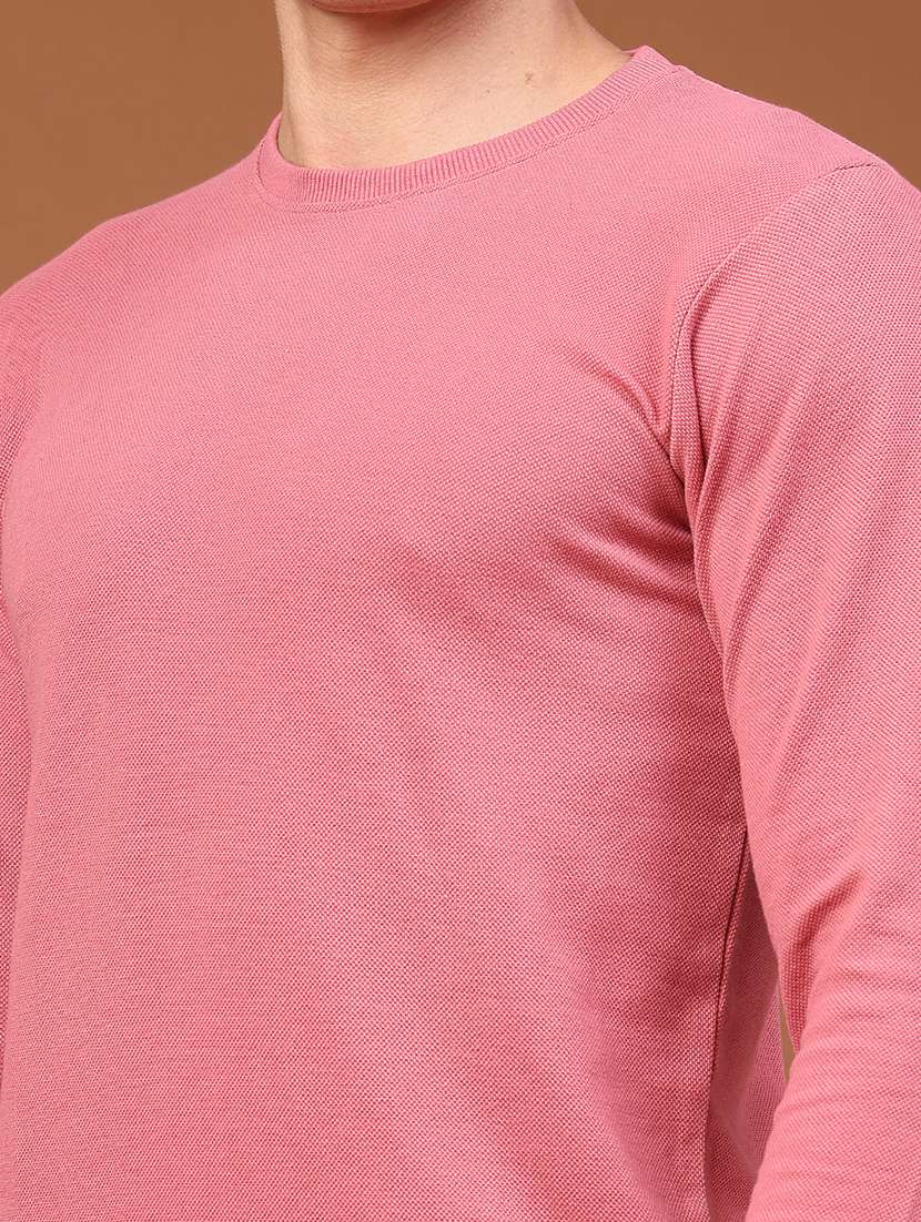 men solid long sleeve regular fit t-shirt - 22574121 -  Standard Image - 1