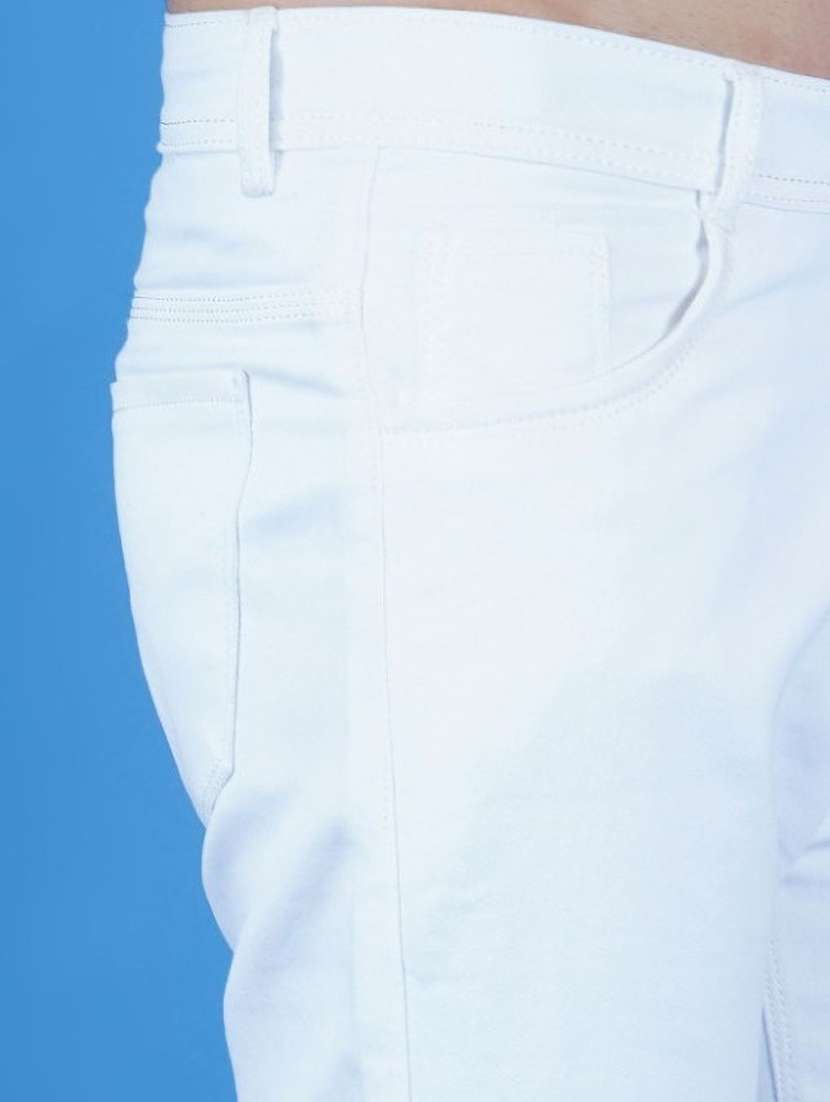 men solid mid rise slim fit jeans - 22576025 -  Standard Image - 1