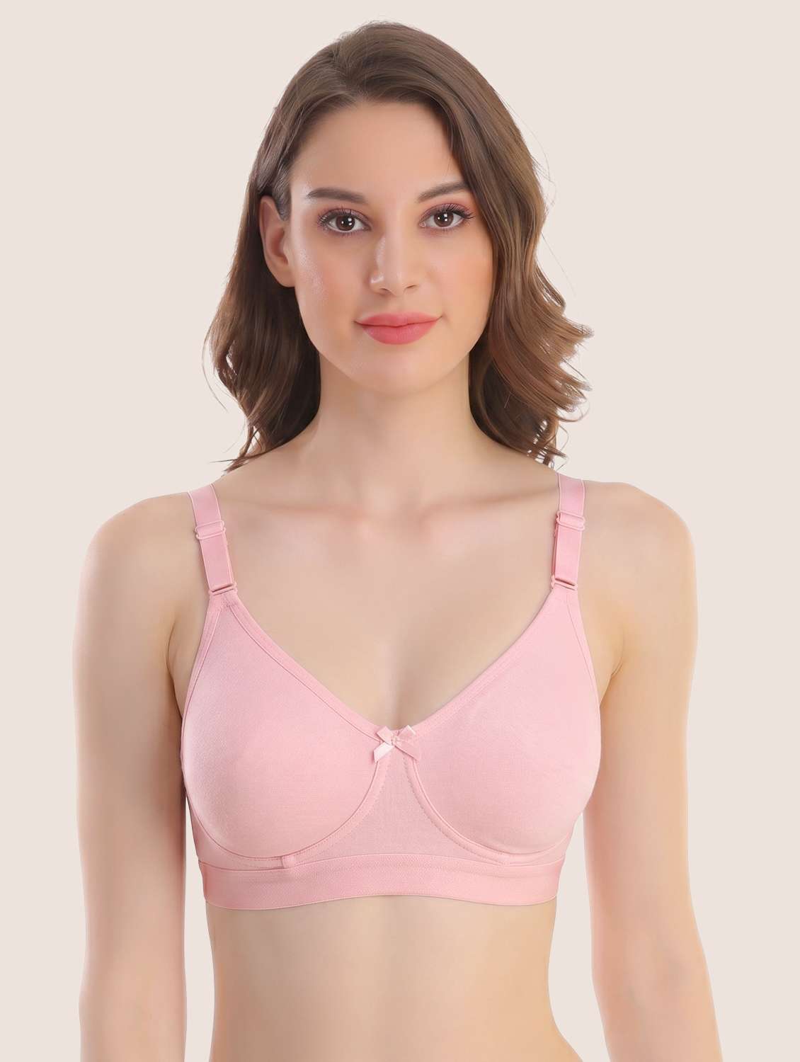Women Pack Of 3 Solid Full Coverage Minimizer Bra - 22576861 -  Standard Image - 1
