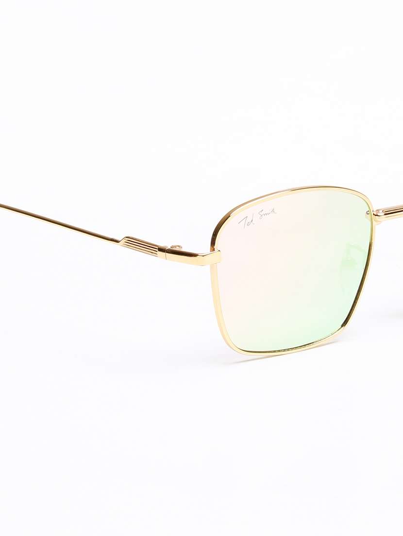 ted smith unisex wayfarer sunglasses with uv protected lens - 22576934 -  Standard Image - 4