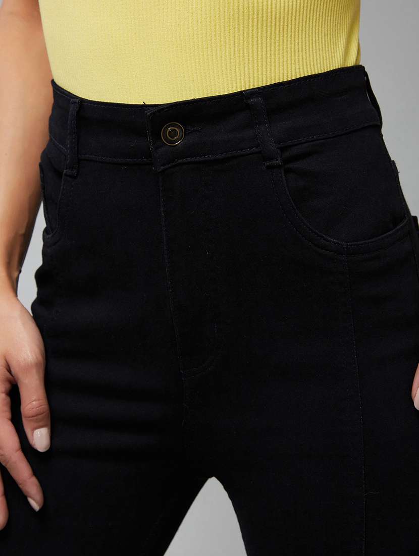 Women Solid High Rise Bootcut Jeans - 22577002 -  Standard Image - 1