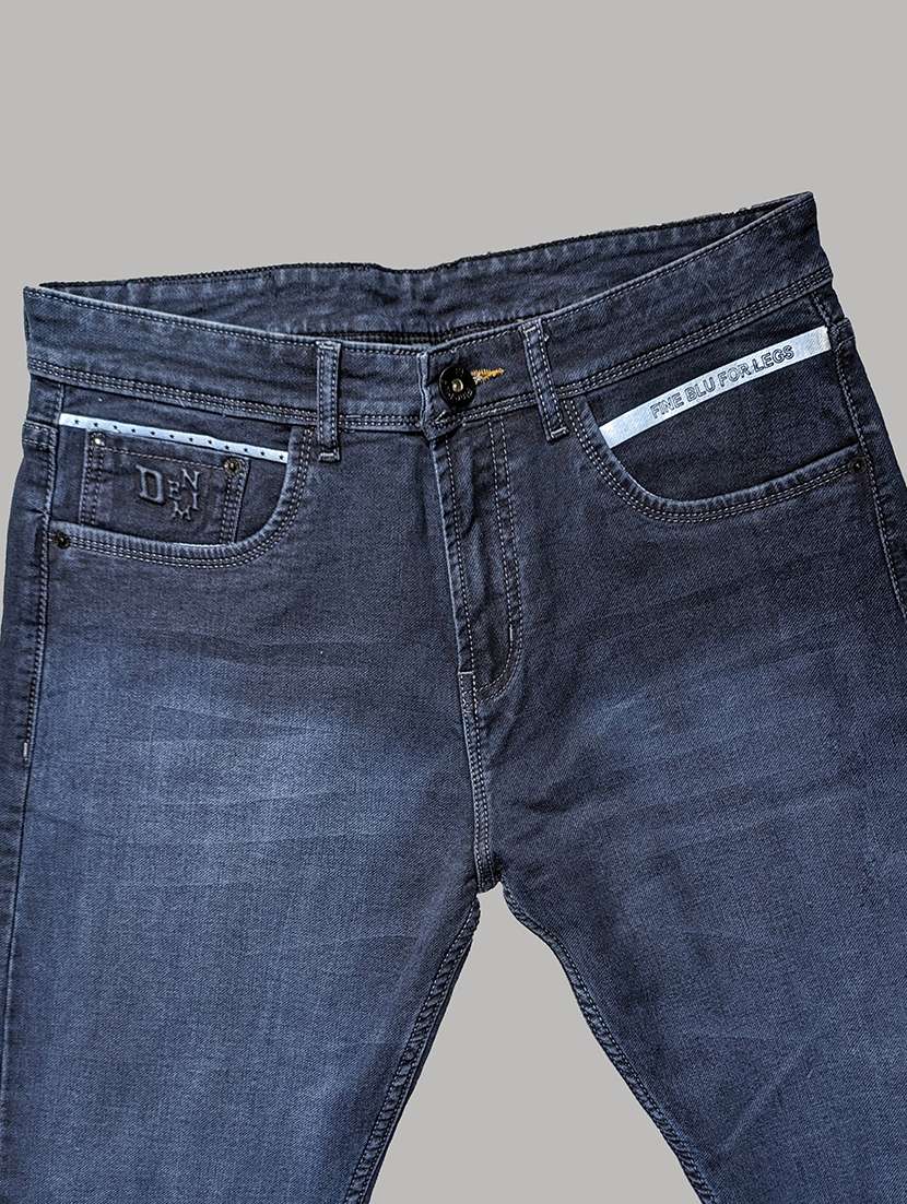 men washed mid rise slim fit jeans - 22577396 -  Standard Image - 1