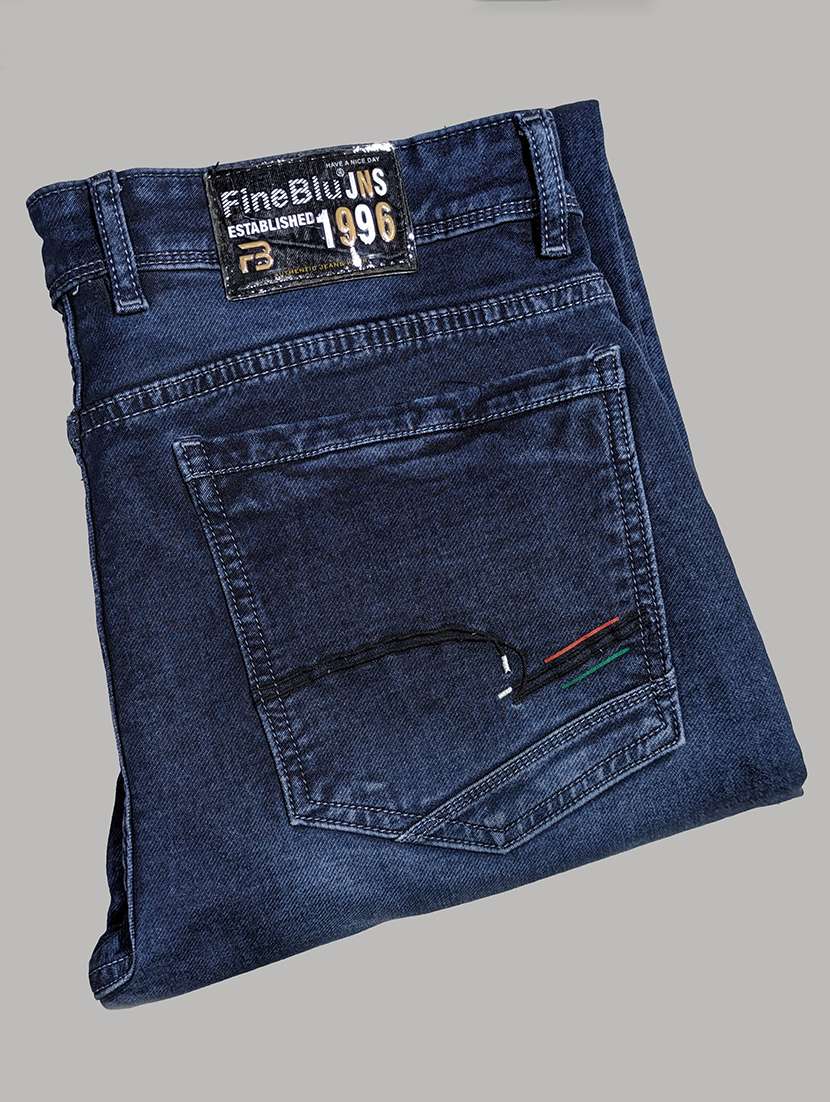 men washed mid rise slim fit jeans - 22577396 -  Standard Image - 4