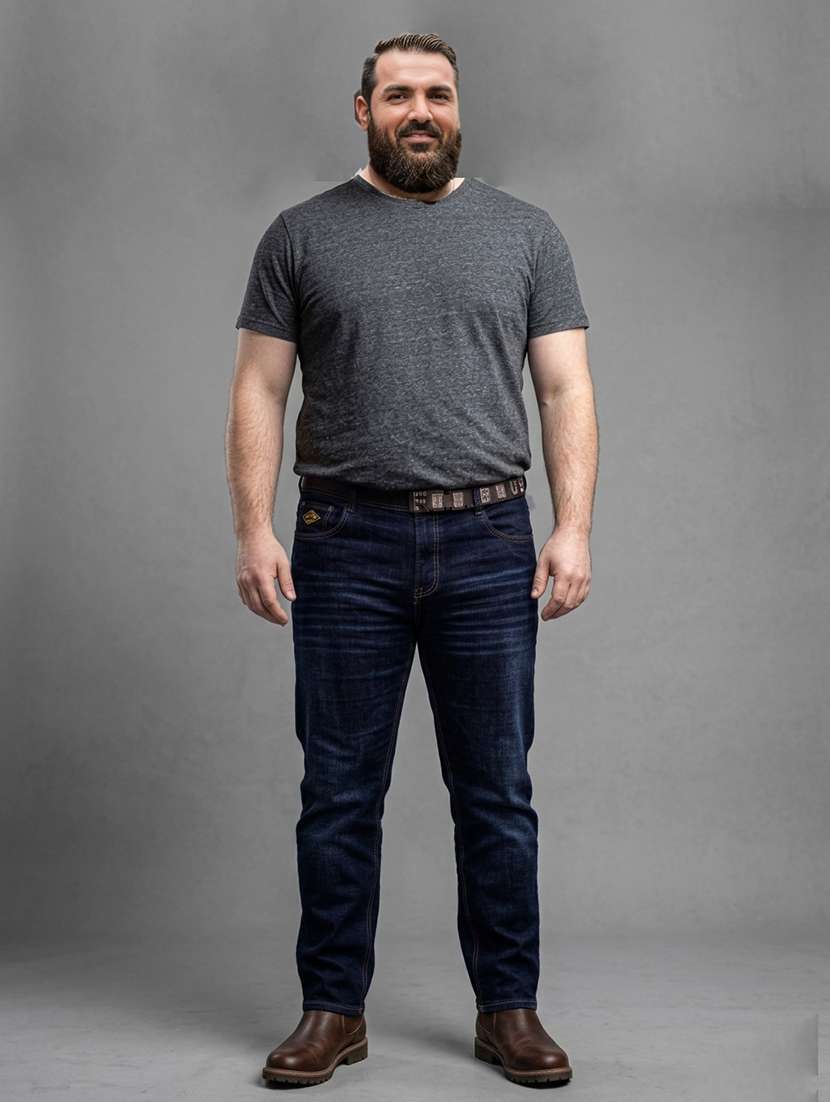 men washed mid rise slim fit jeans - 22577411 -  Standard Image - 4