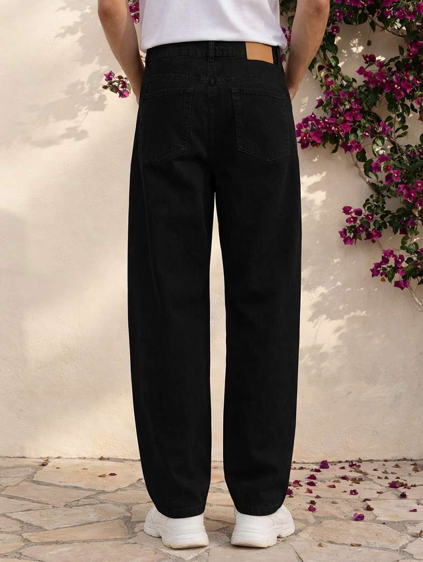 men solid mid rise straight jeans - 22577494 -  Standard Image - 1