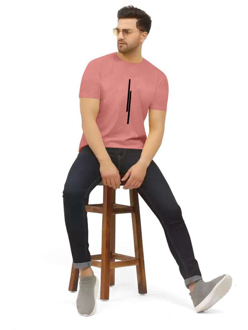 men printed short sleeves regular fit t-shirt - 22578102 -  Standard Image - 4