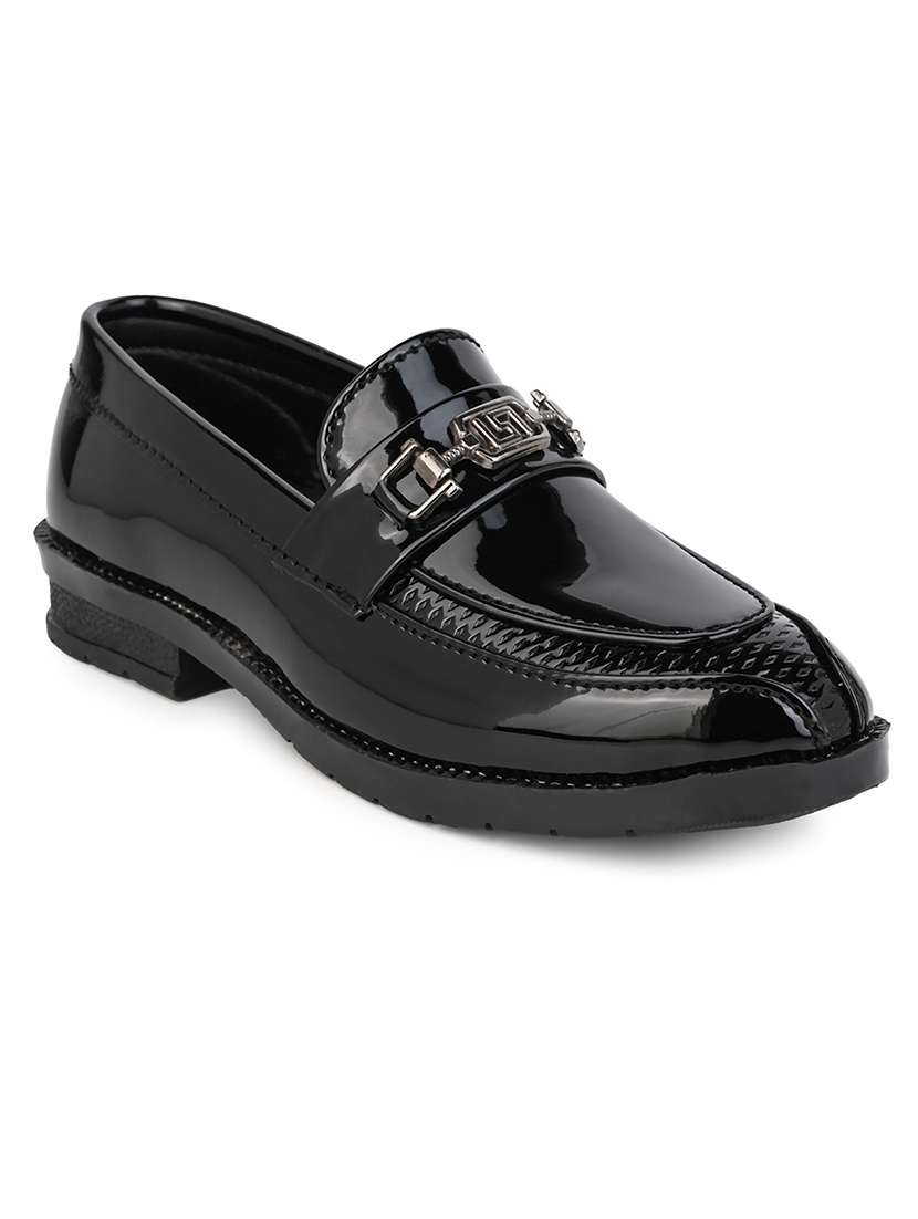 boys solid slip on loafer - 22578381 -  Standard Image - 1
