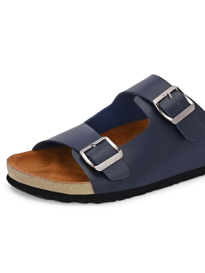 Men Solid Slip On Sandal - 22578551 -  Standard Image - 4